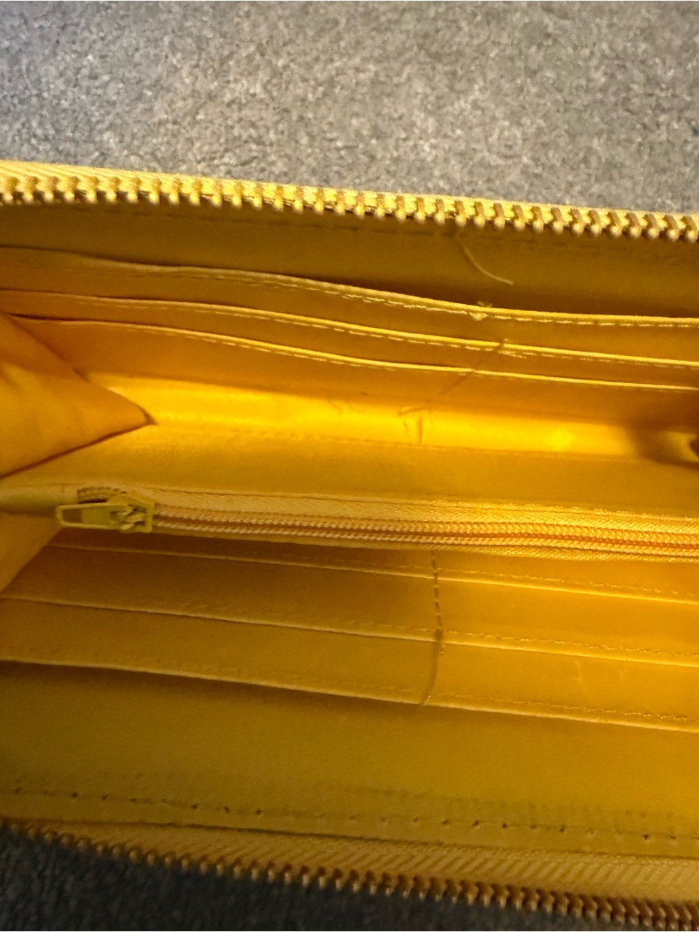 Glitter Zip Wallet Case - Gold - Picture 3 of 5